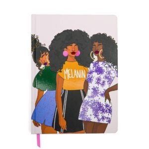 Melanin Queens Hardcover Journal – Jumbo